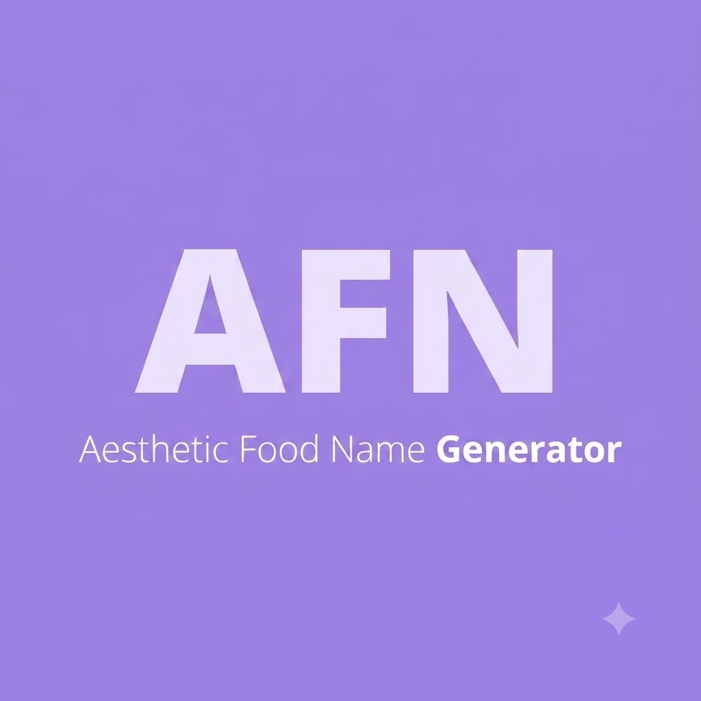 Wordpress Aesthetic Food Business Name Generator