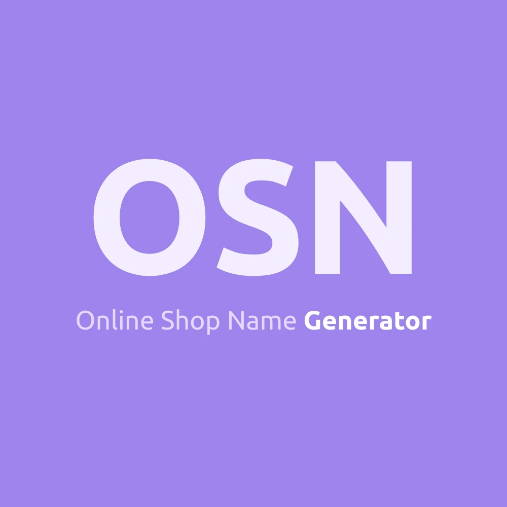 Wordpress Online Shop Name Generator